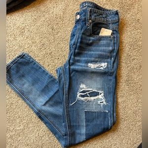 American Eagle tomgirl jeans SZ 0